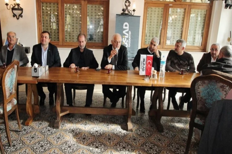 Milletvekili Erdoğan MÜSİAD’ın başkanları ve üyeleri ile bir araya geldi