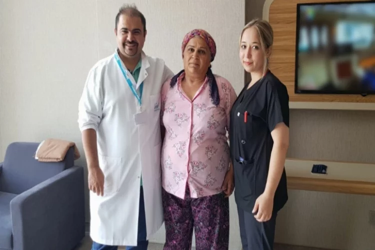 Rahim tümöründen Liv Hospital Gaziantep’te kurtuldu