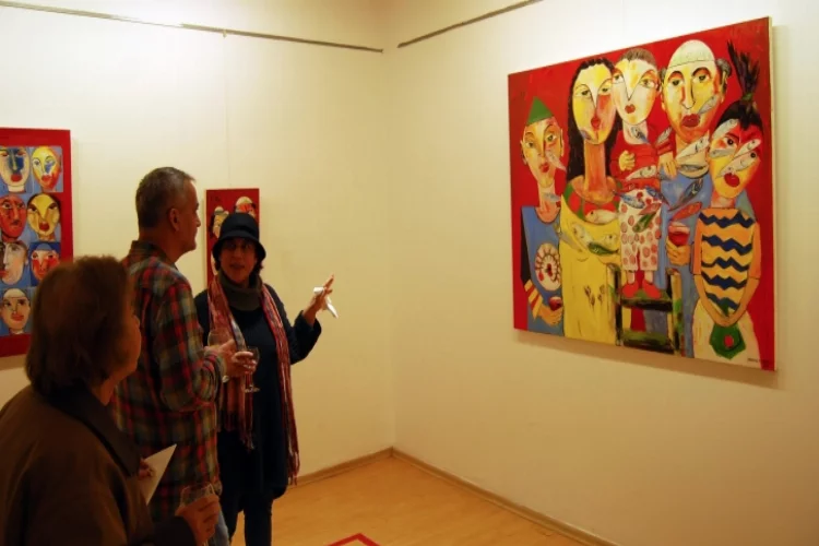 Ressam Orhan Kurmalı'nın sergisi ziyaretçisini bekliyor