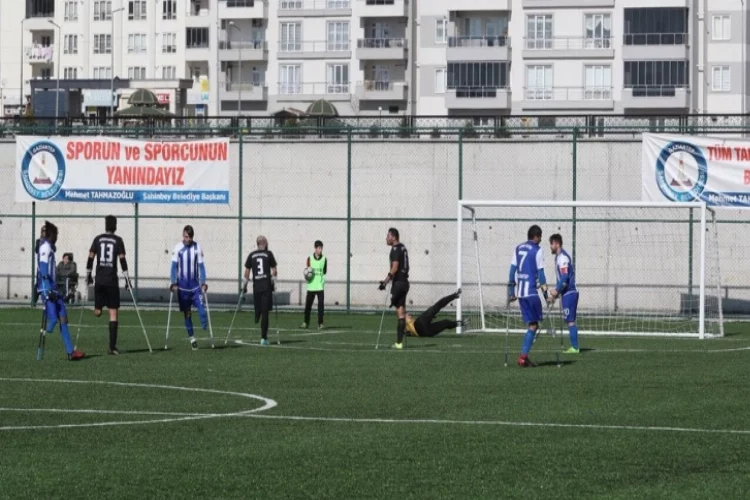 Şahinbey Ampute son maçını kazandı: 4-0