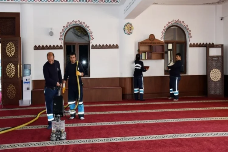 Şahinbey ramazan ayı öncesi cami temizliklerini sürdürüyor