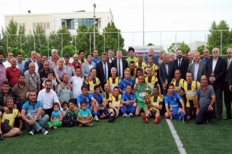 Sani Konukoğlu futbol turnuvası tamamlandı