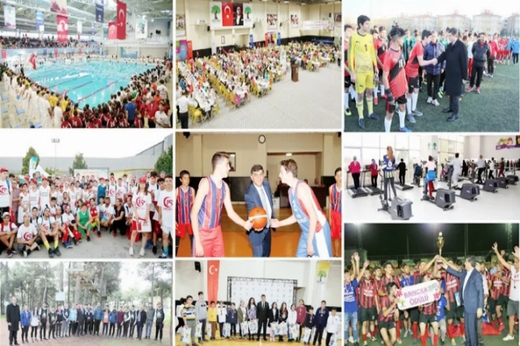 Şehitkamil'de bir yılda 100 bin üzerinde kişi spor yaptı