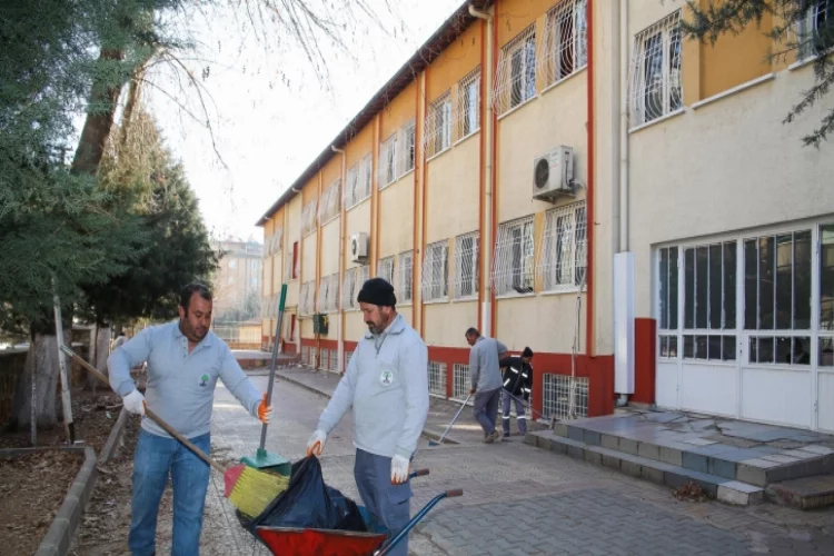 Şehitkamil’de okullarda temizlik seferberliği