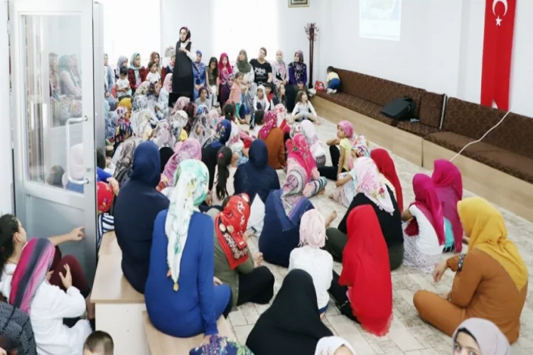 Şehitkamilli kadınlara çevre bilinci semineri