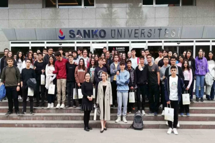 TOBB Fen Lisesi öğrencileri SANKO Üniversitesi’ni ziyaret etti