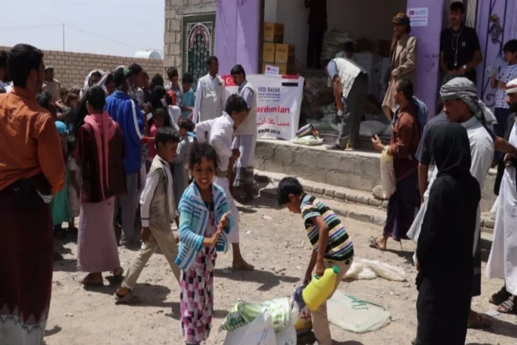Yedi Başak’tan Yemen’e yardım eli